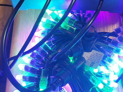 RGB lights powered by complete controller project